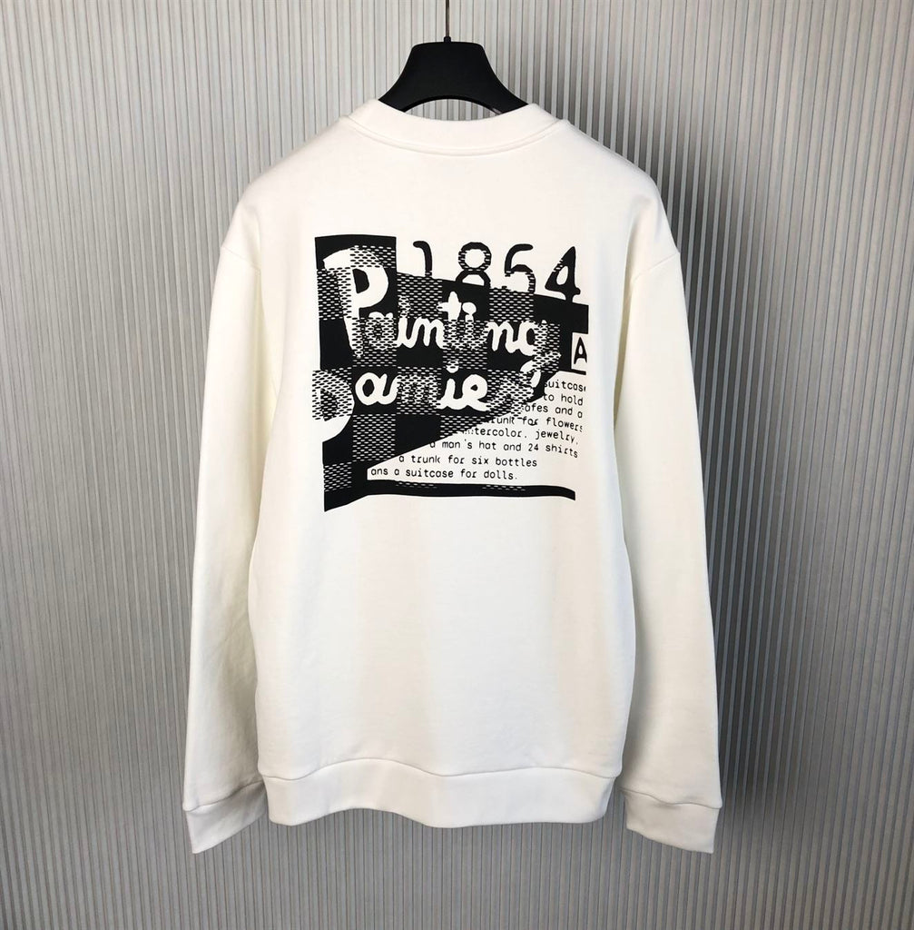 LOUIS VUITTON GRAPHIC PRINTED SWEATSHIRT - J034