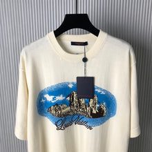 LOUIS VUITTON GRAPHIC SHORT-SLEEVED COTTON CREWNECK - V023