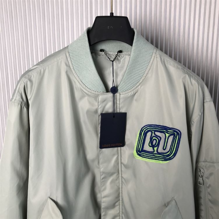 LOUIS VUITTON LV EMBROIDERED LIGHTWEIGHT BOMBER - CC005