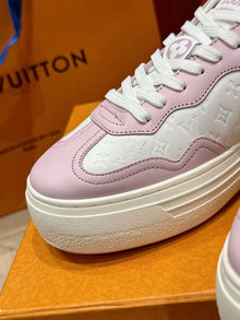 LOUIS VUITTON GROOVY PLATFORM SNEAKER LIGHT PINK - L143