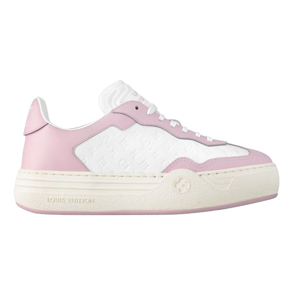 LOUIS VUITTON GROOVY PLATFORM SNEAKER LIGHT PINK - L143