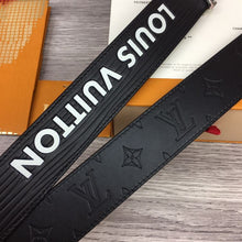 LOUIS VUITTON LV INITIALES 40MM REVERSIBLE BELT EPI BLACK - AC011