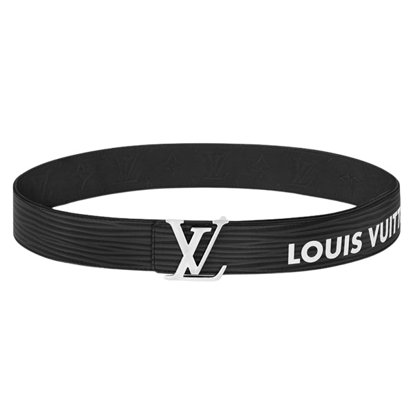 LOUIS VUITTON LV INITIALES 40MM REVERSIBLE BELT EPI BLACK - AC011