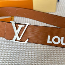 LOUIS VUITTON LV INITIALES 40MM REVERSIBLE BELT EPI BROWN - AC019