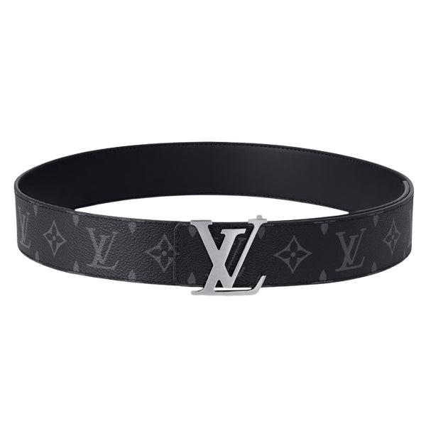 LOUIS VUITTON LV INITIALES 40MM REVERSIBLE BELT MONOGRAM ECLIPSE - AC004