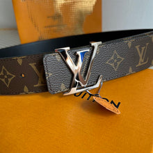 LOUIS VUITTON LV INITIALES 40MM REVERSIBLE BELT MONOGRAM MACASSAR - AC009