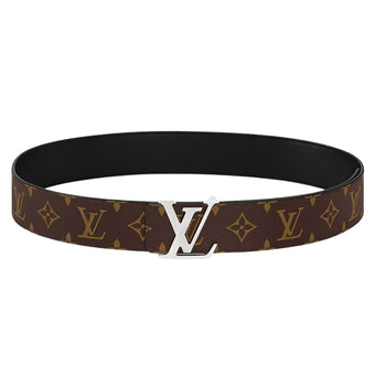 LOUIS VUITTON LV INITIALES 40MM REVERSIBLE BELT MONOGRAM MACASSAR - AC009