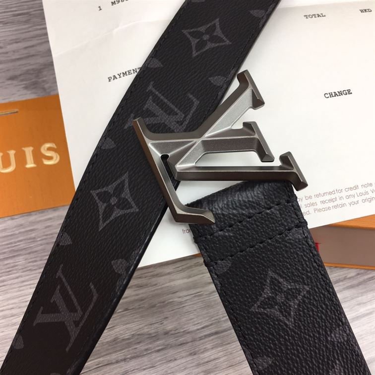 LOUIS VUITTON LV PYRAMIDE 40MM BELT MONOGRAM ECLIPSE - AC007