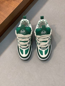 LOUIS VUITTON LV SKATE SNEAKER GREEN WHITE - L073