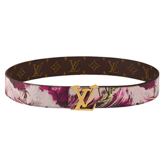 LOUIS VUITTON LV TAG 40MM REVERSIBLE BELT VIOLET - AC002