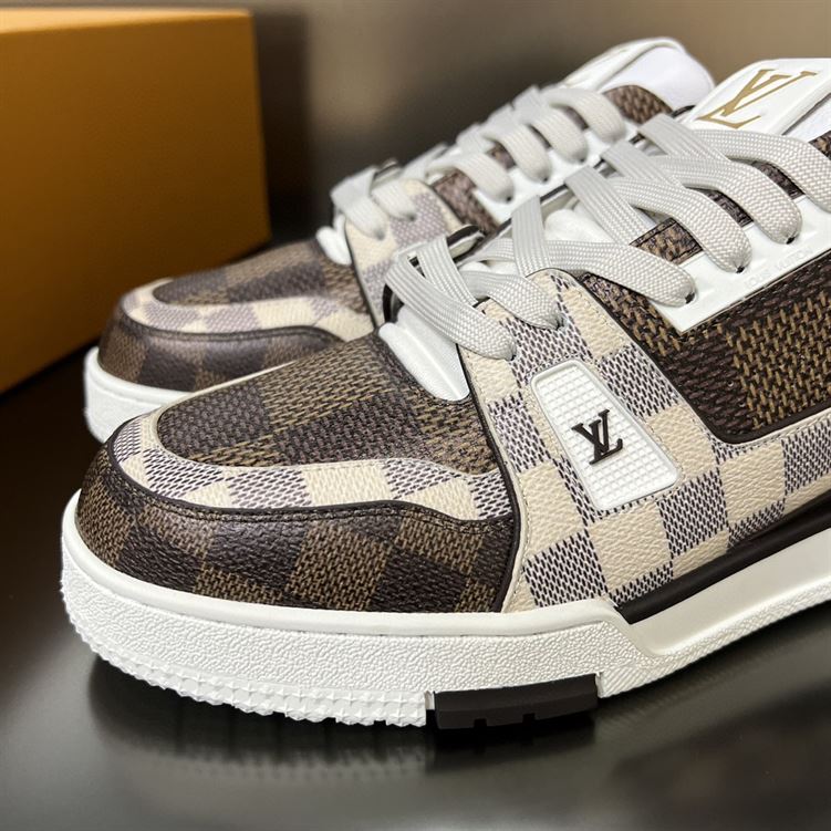 LOUIS VUITTON LV TRAINER DAMIER EBENE MULTI - L051