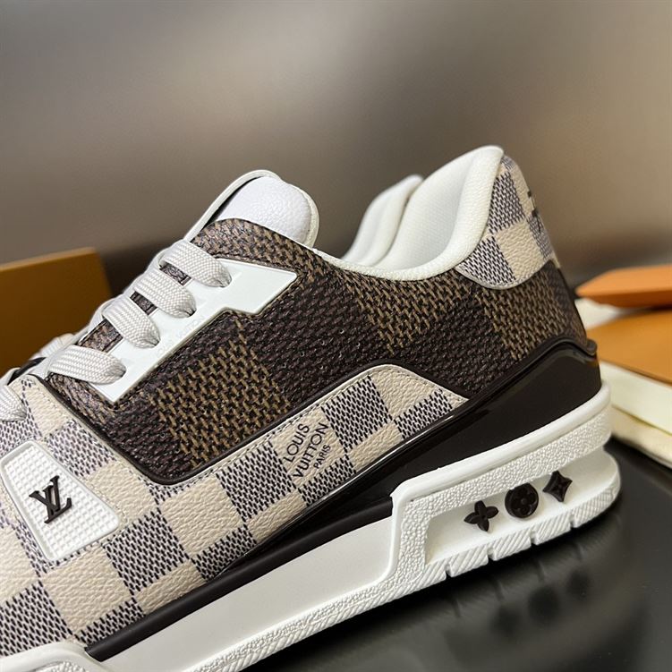 LOUIS VUITTON LV TRAINER DAMIER EBENE MULTI - L051