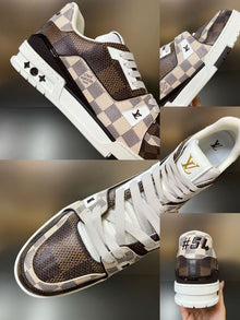 LOUIS VUITTON LV TRAINER DAMIER EBENE MULTI - L051