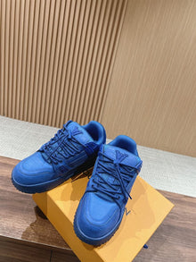 LOUIS VUITTON LV TRAINER MAXI SNEAKER BLUE - L029