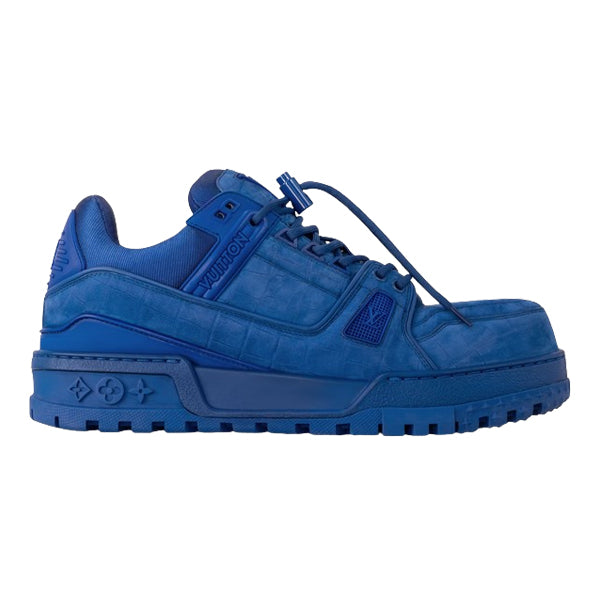 LOUIS VUITTON LV TRAINER MAXI SNEAKER BLUE - L029