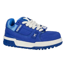 LOUIS VUITTON LV TRAINER MAXI SNEAKER BLUE - L044