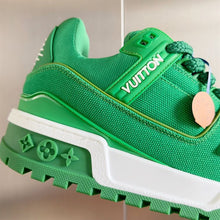 LOUIS VUITTON LV TRAINER MAXI SNEAKER GREEN - L045