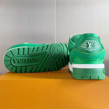 LOUIS VUITTON LV TRAINER MAXI SNEAKER GREEN - L045