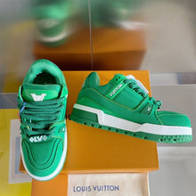 LOUIS VUITTON LV TRAINER MAXI SNEAKER GREEN - L045