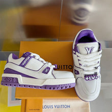 LOUIS VUITTON LV TRAINER MAXI SNEAKER PURPLE - L021