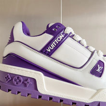 LOUIS VUITTON LV TRAINER MAXI SNEAKER PURPLE - L021