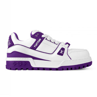 LOUIS VUITTON LV TRAINER MAXI SNEAKER PURPLE - L021