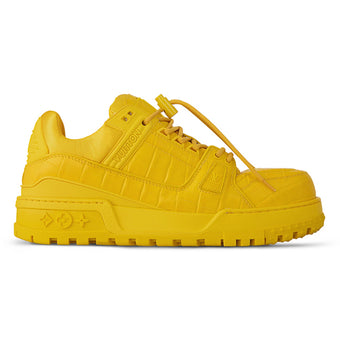 LOUIS VUITTON LV TRAINER MAXI SNEAKER YELLOW - L038