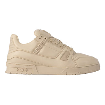 LOUIS VUITTON LV TRAINER SNEAKER BEIGE - L056