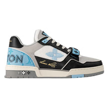 LOUIS VUITTON LV TRAINER SNEAKER BLUE - L067