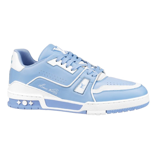 LOUIS VUITTON LV TRAINER SNEAKER BLUE - L093