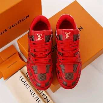 LOUIS VUITTON LV TRAINER SNEAKER DAMIER POP - L019