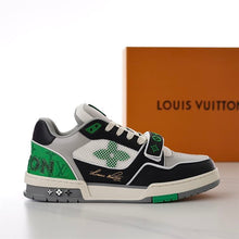 LOUIS VUITTON LV TRAINER SNEAKER GREEN - L058