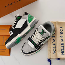 LOUIS VUITTON LV TRAINER SNEAKER GREEN - L058