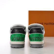 LOUIS VUITTON LV TRAINER SNEAKER GREEN - L058