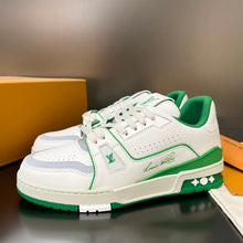 LOUIS VUITTON LV TRAINER SNEAKER GREEN - L062