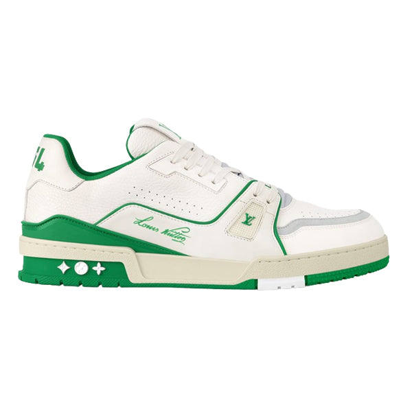 LOUIS VUITTON LV TRAINER SNEAKER GREEN - L062