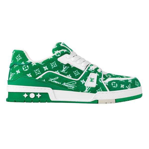 LOUIS VUITTON LV TRAINER SNEAKER GREEN - L135