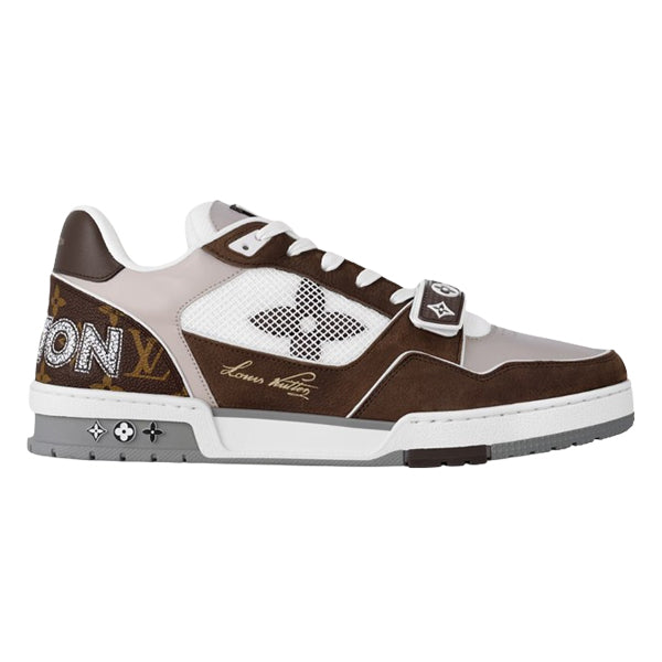 LOUIS VUITTON LV TRAINER SNEAKER MOKA - L057