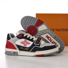 LOUIS VUITTON LV TRAINER SNEAKER RED - L059