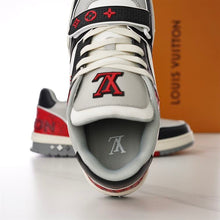 LOUIS VUITTON LV TRAINER SNEAKER RED - L059