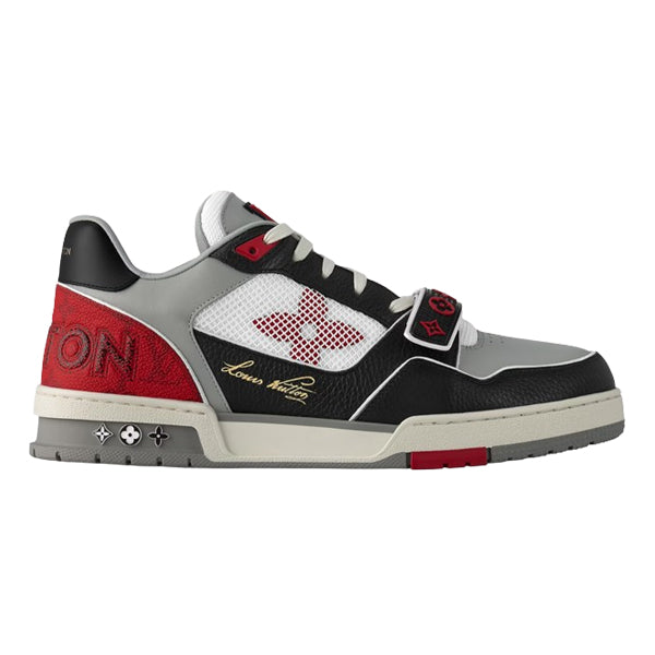 LOUIS VUITTON LV TRAINER SNEAKER RED - L059