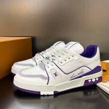 LOUIS VUITTON LV TRAINER SNEAKER VIOLET - L060