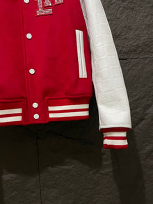 LOUIS VUITTON MIX LEATHER VARSITY BLOUSON - CC004