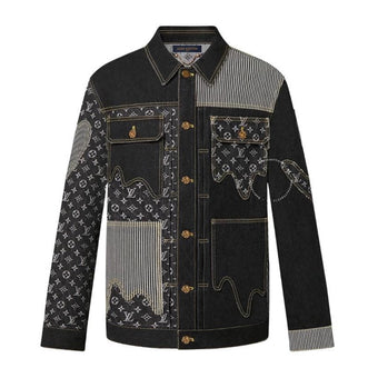 LOUIS VUITTON MONOGRAM CRAZY DENIM WORKWEAR JACKET - CC019