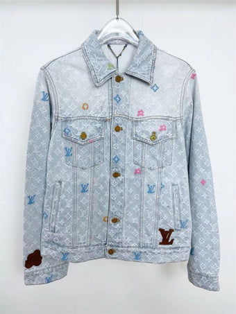 LOUIS VUITTON MONOGRAM DENIM JACKET - CC006