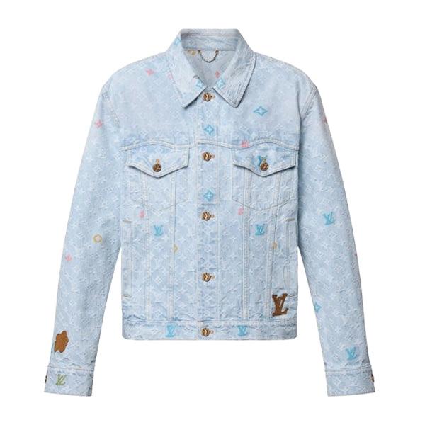 LOUIS VUITTON MONOGRAM DENIM JACKET - CC006