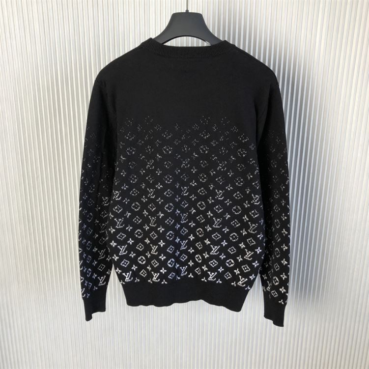 LOUIS VUITTON LVSE MONOGRAM DEGRADE CREWNECK - J032