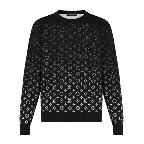 LOUIS VUITTON LVSE MONOGRAM DEGRADE CREWNECK - J032