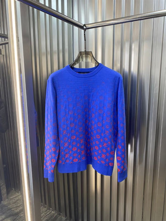 LOUIS VUITTON LVSE MONOGRAM DEGRADE CREWNECK - J045