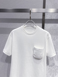 LOUIS VUITTON PIQUE COTTON T-SHIRT - V007